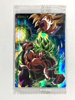 Broly - 21 GR - Dragon Ball Wafer / Itajaga Card Sealed Japanese - Image 1