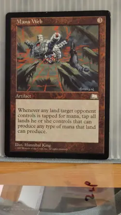 Mtg MANA WEB LP WEATHERLIGHT Reserve List -Argo- - Image 3