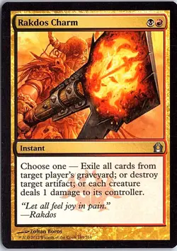 Rakdos Charm U Return to Ravnica 184 LP MTG - Image 1
