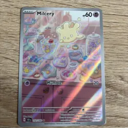 Pokemon TCG - Milcery Holo Illustration Rare - Stellar Crown 152/142 - Image 1