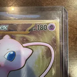 Pokemon TCG Mew EX Metal Gold NM 205/165 Scarlet & Violet 151 Promo Card - Image 3