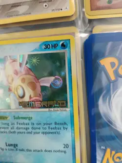 Pokemon Card/Tarjeta/Karte: Feebas Reverse Holographic EMERALD 49/106 - Image 2