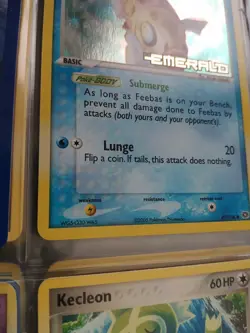 Pokemon Card/Tarjeta/Karte: Feebas Reverse Holographic EMERALD 49/106 - Image 5