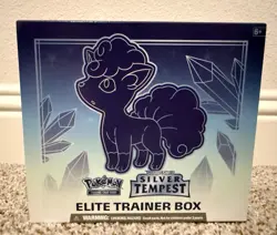 Pokemon TCG Sword & Shield Silver Tempest Elite Trainer Box ETB - Image 1