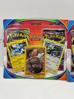 Pokemon TCG Fusion Strike & Vivid Voltage Blister Landorus Thundurus Tornadus x2 820650808982 - Image 2