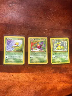 Victreebel 32/130, Weepinbell 64/130, and Bellsprout 66/130 Base Set 2 Pokemon - Image 1