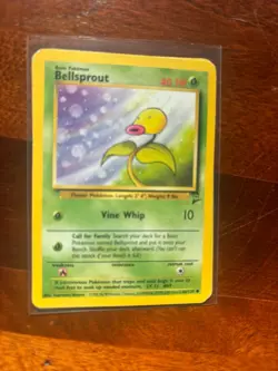 Victreebel 32/130, Weepinbell 64/130, and Bellsprout 66/130 Base Set 2 Pokemon - Image 3