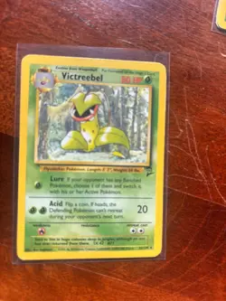 Victreebel 32/130, Weepinbell 64/130, and Bellsprout 66/130 Base Set 2 Pokemon - Image 5