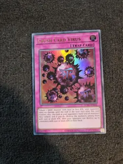 Crush Card Virus (Ver 1) - LCKC-EN046 - LP - Ultra Rare - Unlimited - Yugioh - Image 1