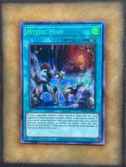 Yugioh Mystic Mine MP20-EN080 Secret Rare 1st Ed NM - Image 1