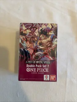 One Piece Card Game A Fist of Divine Speed Double Pack Set 7 DP-07 [ENGLISH] ENG - Image 1