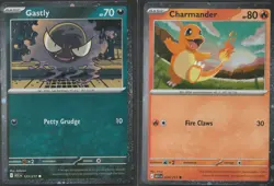 ASCENDED HEROES - Gastly and Charmander COSMOS Promo Card LOT - Image 1