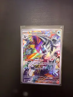 Pokemon TCG Baxcalibur Card 210/193 IR Sv02: Paldea Evolved 2023 - Image 1
