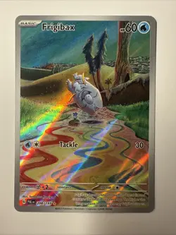 Frigibax 208/193 Paldea Evolved Illustration Rare Full Art Pokemon Card NP - Image 1