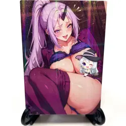 TenSura Shion Sexy Hot Anime Waifu Girl Lewd Doujin Goddess Story Holo Art Card - Image 1