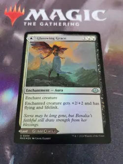 Mtg. Glasswing Grace. FOIL. Modern Horizons 3. Pack Fresh - Image 1