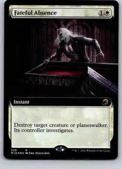 Fateful Absence (Extended Art) Innistrad: Midnight Hunt Regular - Image 1