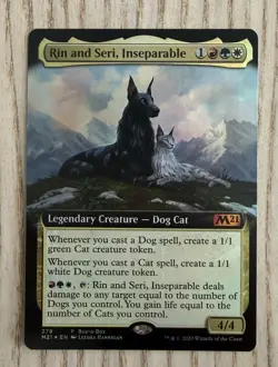 Rin and Seri, Inseparable Buy-A-Box Promos Foil MTG Magic 278 P - Image 1