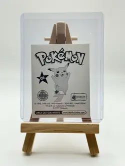 1999 Topps Merlin Pokemon, Ash Ketchum, Gold Prism Holo. PACK FRESH! - Image 2