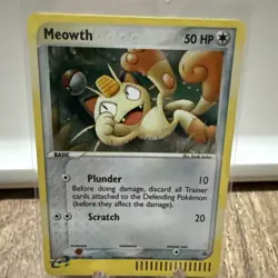 MEOWTH — Holo Rare, Black Star Promo, NM, №. 013 (Pokemon TCG, 2003) - Image 1