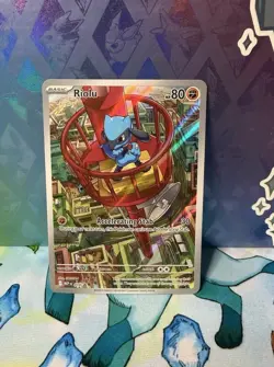 Pokemon TCG Riolu 010 Black Star Promo Mega Evolution NM/Mint Condition - Image 1