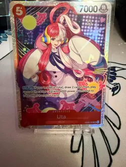 One Piece TCG - Uta PRERELEASE ENGLISH EB03-003 HEROINES SR - Near Mint - Image 1