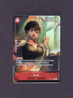 Doll Alternate Art R OP11-008 A Fist of Divine Speed Foil One Piece - Image 1