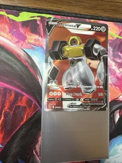 Pokemon TCG Melmetal v Full Art Holo Ultra Rare Card Pokemon Go 075/078 - Image 2
