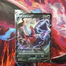 Pokemon TCG Darkrai v Astral Radiance Holo Rare Card 098/189 - Image 1