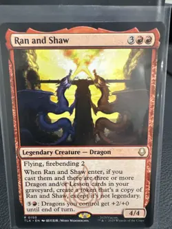Ran and Shaw - R MTG Avatar: The Last Airbender M/NM, English - Image 1