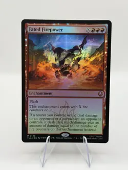 Fated Firepower Avatar: The Last Airbender Foil - Image 1