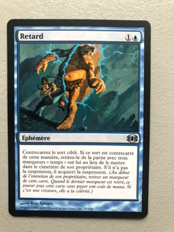 Mtg Carte Magic Future Sight Delay Retard French NM/LP (A) - Image 1