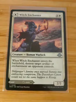 MTG Witch Enchanter Witch-Blessed Meadow 0239 Modern Horizons 3 M/NM - Image 1