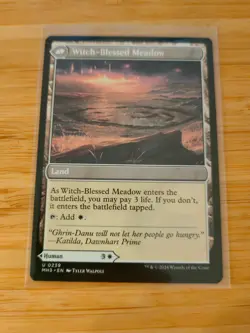 MTG Witch Enchanter Witch-Blessed Meadow 0239 Modern Horizons 3 M/NM - Image 2