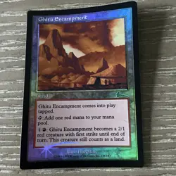 Ghitu Encampment FOIL uncommon Urza's Legacy MTG - Image 1