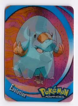 PHANPY DONPHAN Action Card #61 Pokemon Advanced Lenticular 2004 Panini (HP) - Image 1