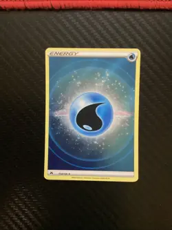 Pokemon Crown Zenith Water Energy (154/159) Texture Full Art NM - Image 1