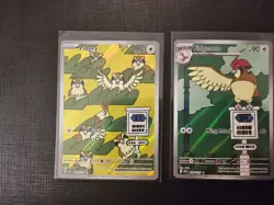 Pidgeot EX 225/197 Pidgeotto 208 Pidgey 207 Pokemon Obsidian Flames NM - Image 2