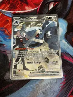 Pokemon Ascended Heroes Steven’s Metagross ex 289/217 Special Illustration Rare - Image 1