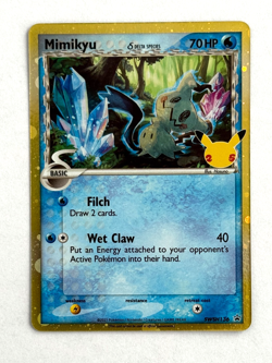 Pokemon TCG Mimikyu (Delta Species) SWSH136 Promo SWSH: Sword & Shield Promos - Image 1