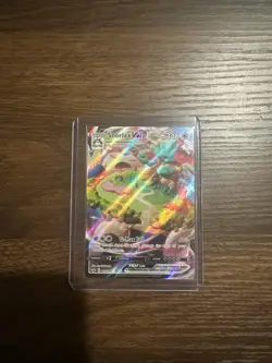 Pokemon TCG SWSH Snorlax VMAX 142/202 Full Art Ultra Rare NM Raw - Image 1