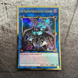 The Phantom Knights of Rusty Bardiche - MAGO-EN040 - Premium Gold Rare Yugioh NM - Image 1