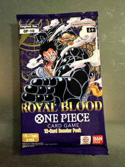 One Piece TCG – Royal Blood OP-10 | English | Factory Sealed | 1 Booster Pack - Image 1