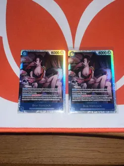 2x Boa Hancock SR EB03-026 ENGLISH One Piece Heroines (Near Mint) BUNDLE - Image 1