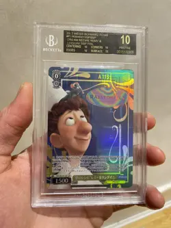Remy Ratatouille linguini s94-001 sp bgs 10 black label weiss schwarz pixar - Image 1