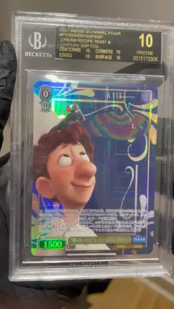 Remy Ratatouille linguini s94-001 sp bgs 10 black label weiss schwarz pixar - Image 2