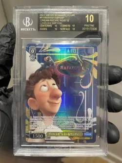 Remy Ratatouille linguini s94-001 sp bgs 10 black label weiss schwarz pixar - Image 3