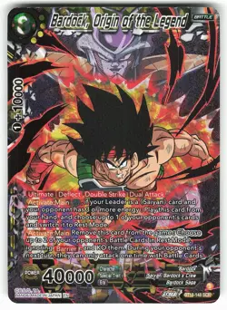 Bardock, Origin of the Legend BT18-148 SCR Dragon Ball Super Card - Image 1