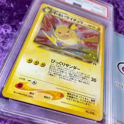 PSA 10 Dark Raichu Holo Rare Team Rocket Neo Discovery Pokemon Japanese Gem Mint - Image 3