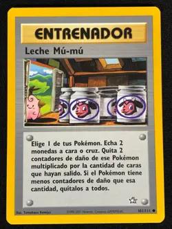 Pokemon Moo-Moo Milk 101/111 Common (NM) Spanish - Image 1